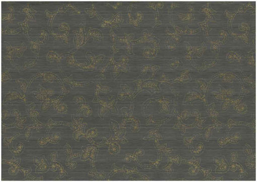 Picture of WRAPPING SHEET BLACK WITH GOLD PATTERN - 50 X 70CM